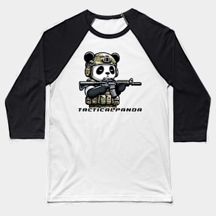 Tactical Panda Baseball T-Shirt